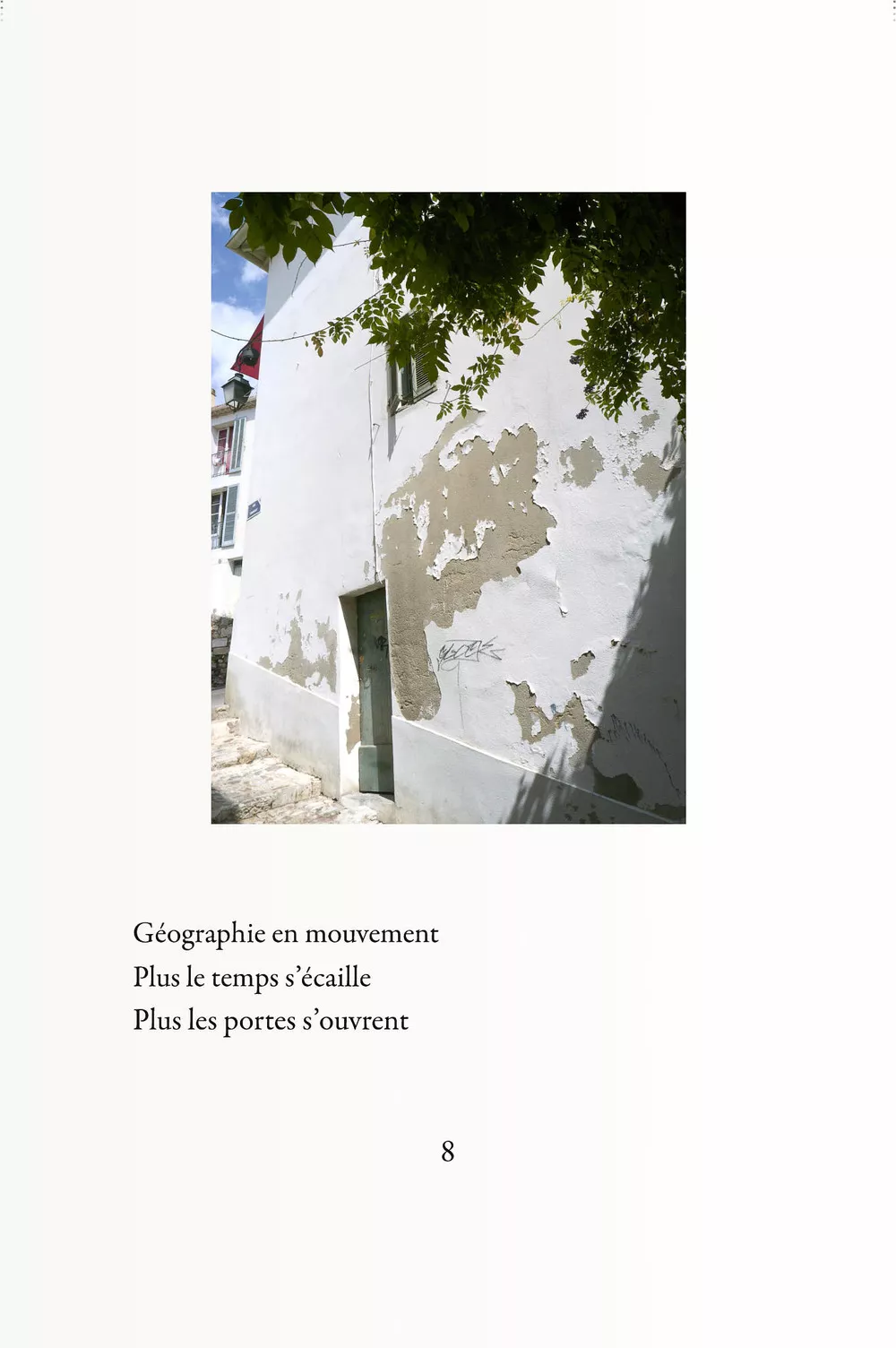 Livre de photos-poèmes avec A. Benedetto